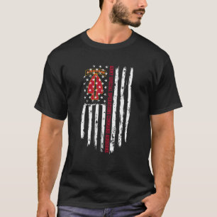 Arméns Speciella operativa kommando Usasoc America T Shirt
