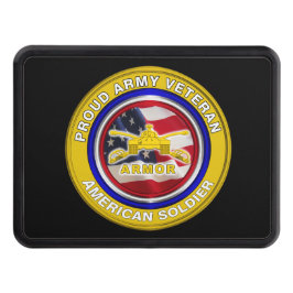 Arméns veteran Armor Soldat Hitch Cover Dragkroksskydd