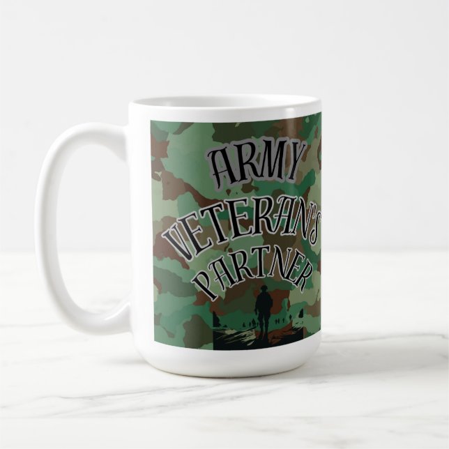 Arméns Veteranpartner Kaffemugg (Vänster)