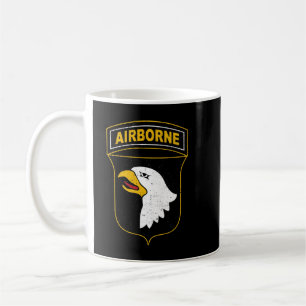 Arméns vingar-passerkort och amerikanska Flagga fl Kaffemugg