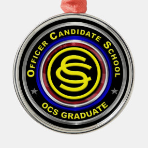 Arméofficer Kandidatjul Julgransprydnad Metall