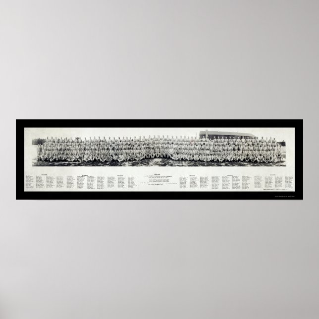 Arméofficer WWII Photo 1946 Poster (Framsidan)