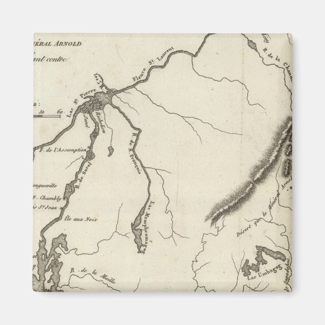 Arméoperationer i norra delen magnet (Framsidan)