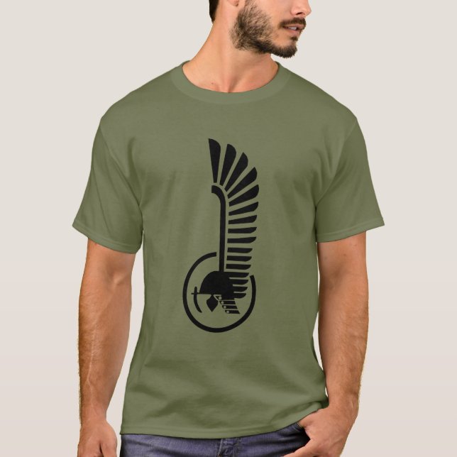 Armerad uppdelning Polen T Shirt (Framsida)