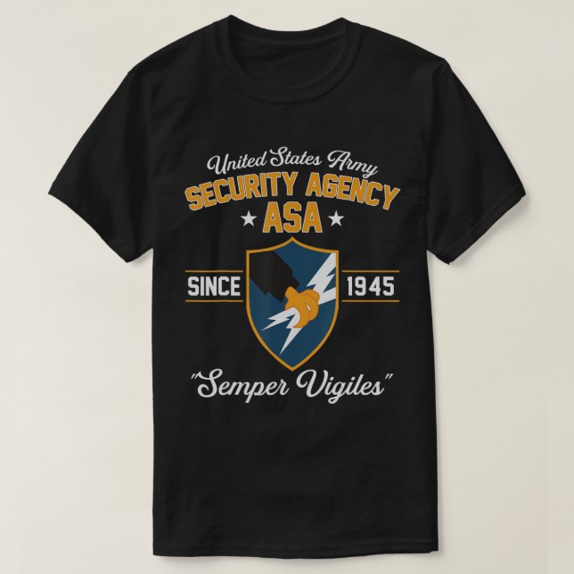 Armésäkerhetsbyrån T-Shirt (Design framsida)