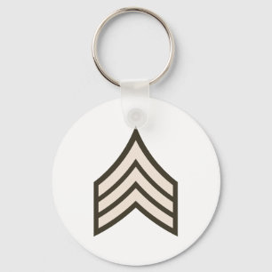 Armésergeant rank nyckelring