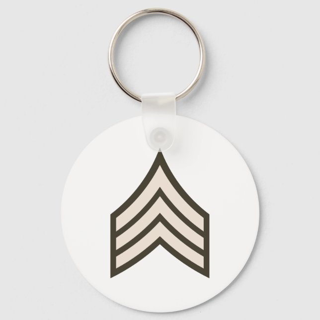 Armésergeant rank nyckelring (Framsida)