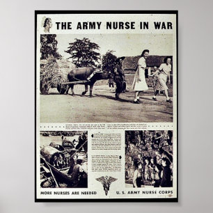 Armésjuksköterskan i krig poster