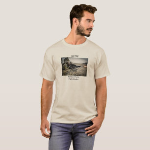 Arméskogsvaktare leder långt - M240L - T-tröja T Shirt