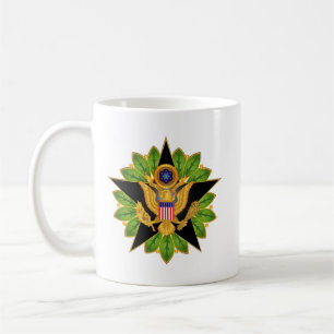 Arméstaben - Badge wo Txt Kaffemugg