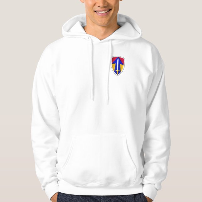 Arméstyrka 2:a fält, vietnam veterans vets hoodie (Framsida)
