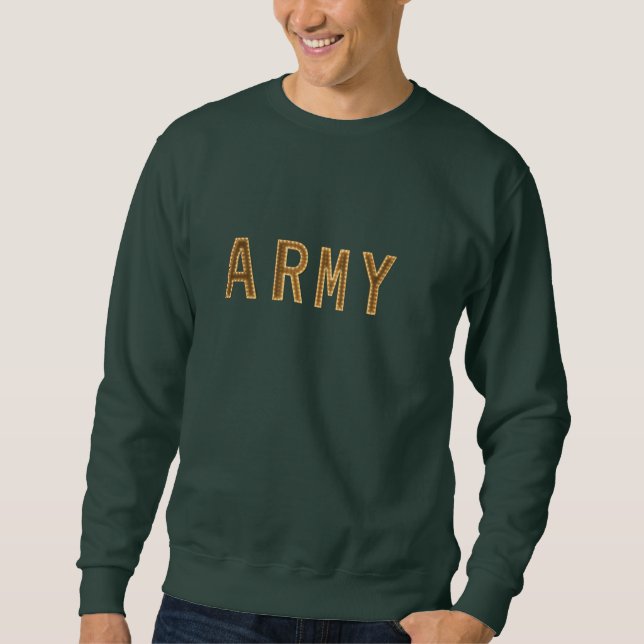 Arméstyrka Lång Ärmad Tröja (Framsida)