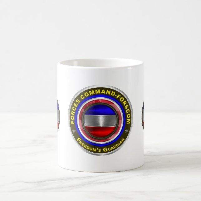 Arméstyrkornas styrgrupp FORSCOM Kaffemugg (Center)