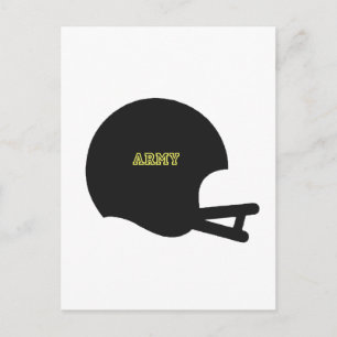 Armésvarten adlar logotypen för vykort