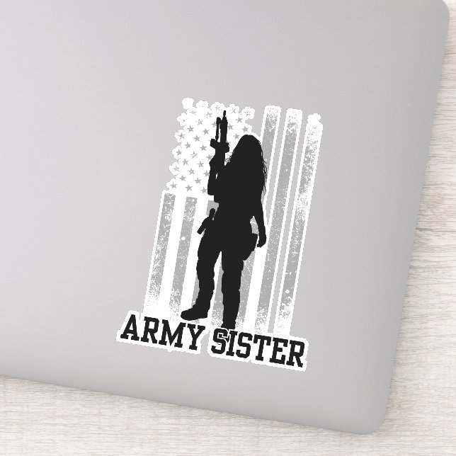 Armésyster Klistermärken (Detalj)