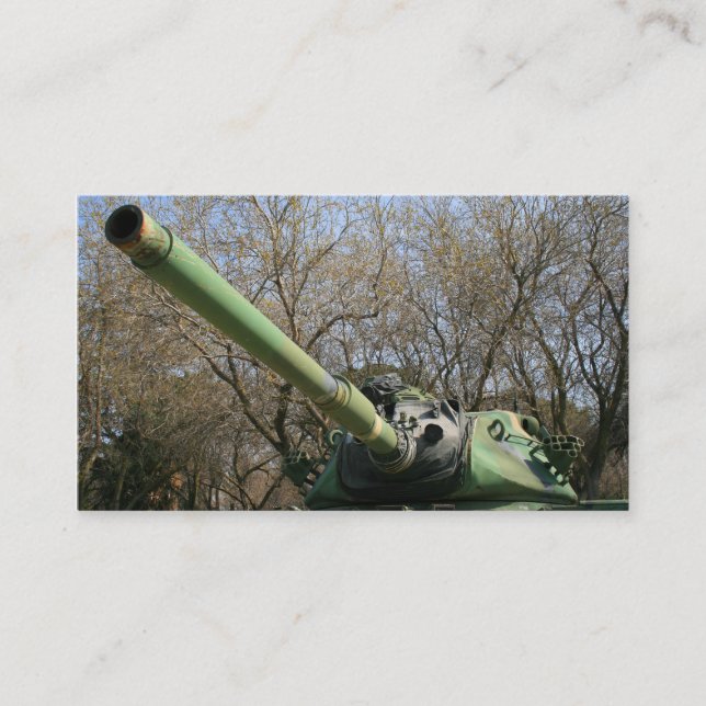 Armétankvisitkortar Visitkort (Framsida)