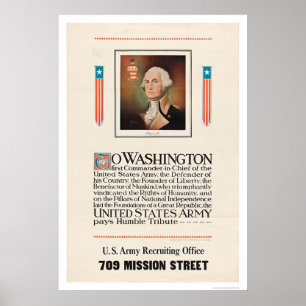 ArméTribute till Washington Poster