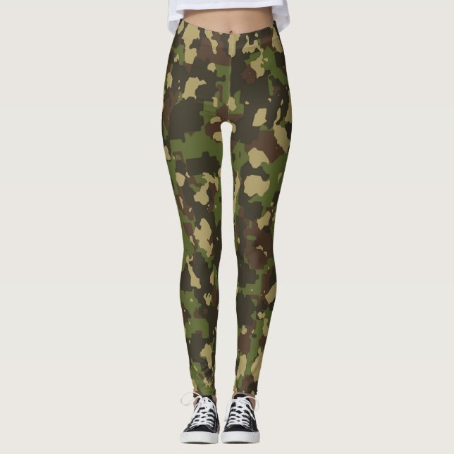 Armétryckleggings Leggings (Framsida)