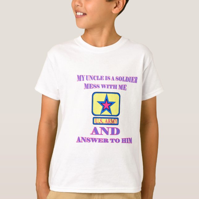 ARMÉUNCLE ROSA OCH BLÅTT TRÖJA (Framsida)