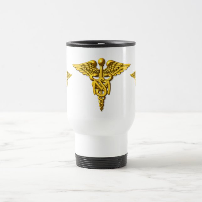 Arméveteran Medicinska tjänstekåren Resemugg (Center)
