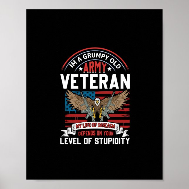 arméveteran poster (Framsidan)