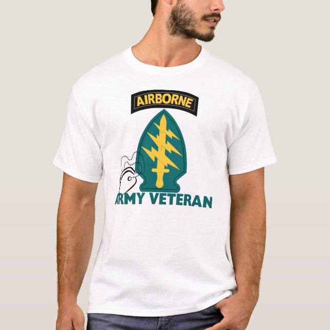 Arméveteran - Speciella styrkor Tröja (Framsida)