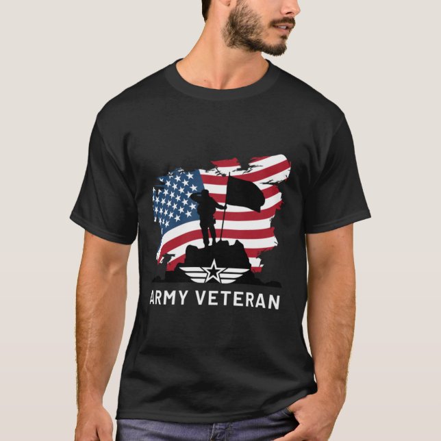 Arméveteran T-Shirt 1 (Framsida)