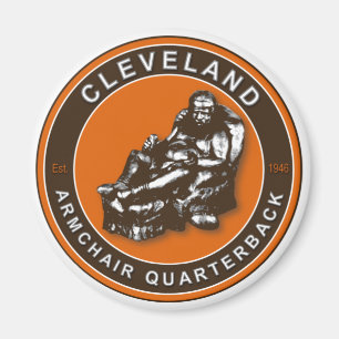 Armgun QB Cleveland Football Magnet