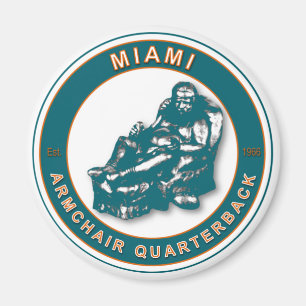 Armgun QB Miami Football Magnet