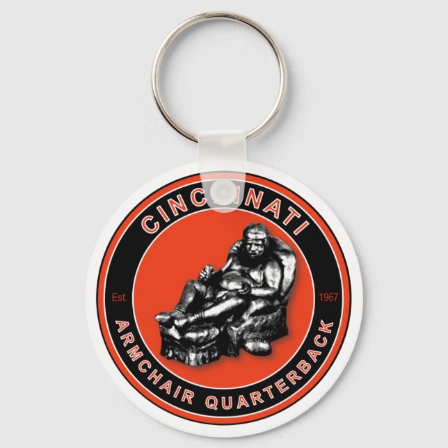 Armgun Quarterback - Cincinnati Football Nyckelring (Framsida)