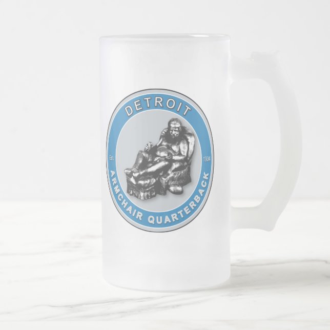 Armgun Quarterback Detroit Football Mugg (Höger)