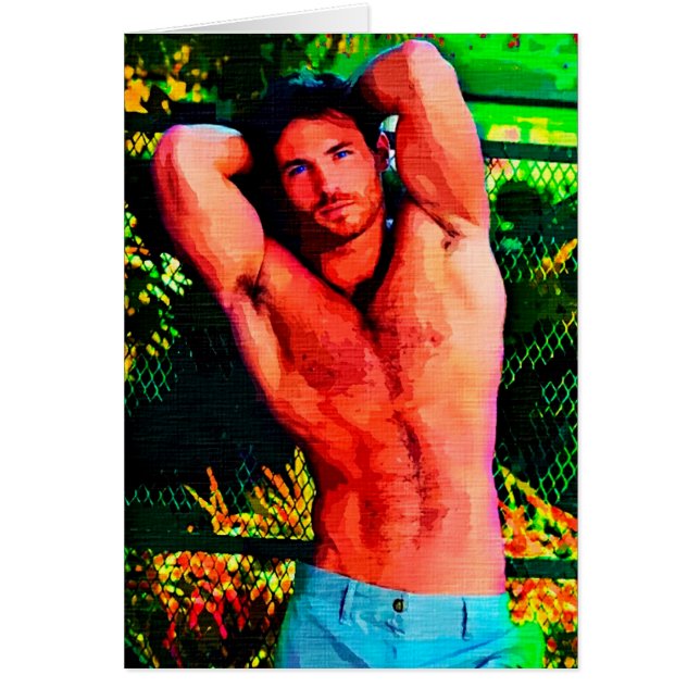 Armhålor & Abs Hälsningskort (Framsidan)