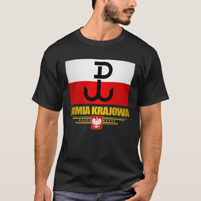 Armia Krajowa Tee Shirt (Framsida)
