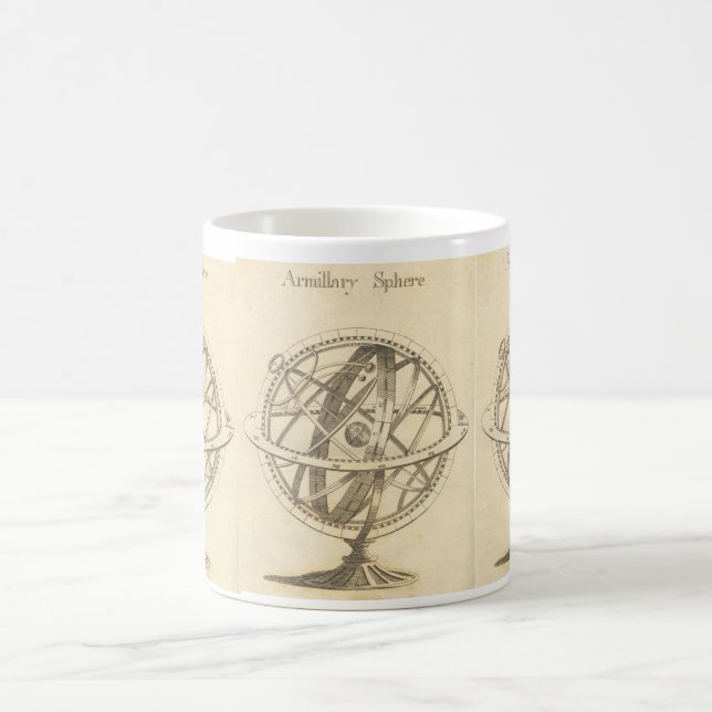 Armillarsfär Original skiss Kaffemugg (Center)