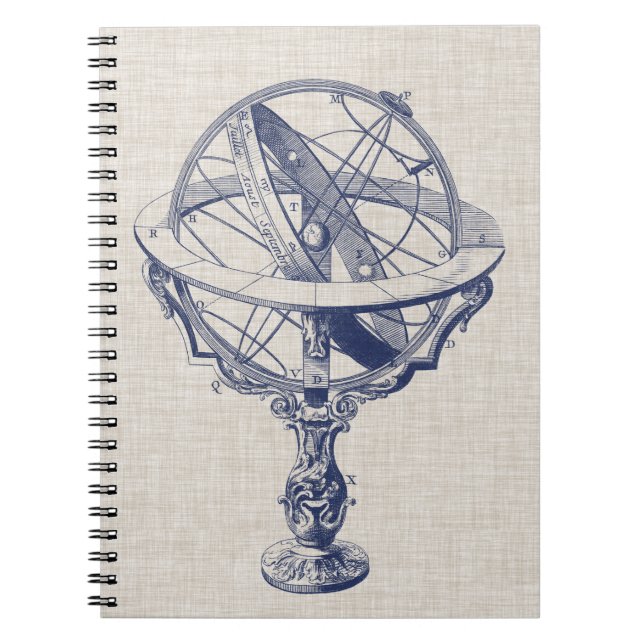 Armillary Sphere Anteckningsbok (Framsidan)