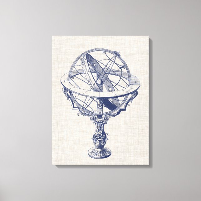 Armillary Sphere Canvastryck (Framsida)