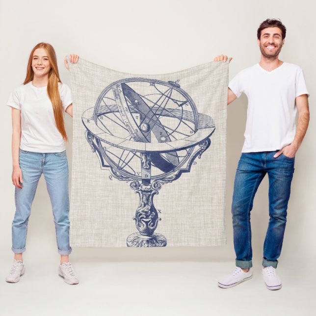 Armillary Sphere Fleecefilt (På plats)