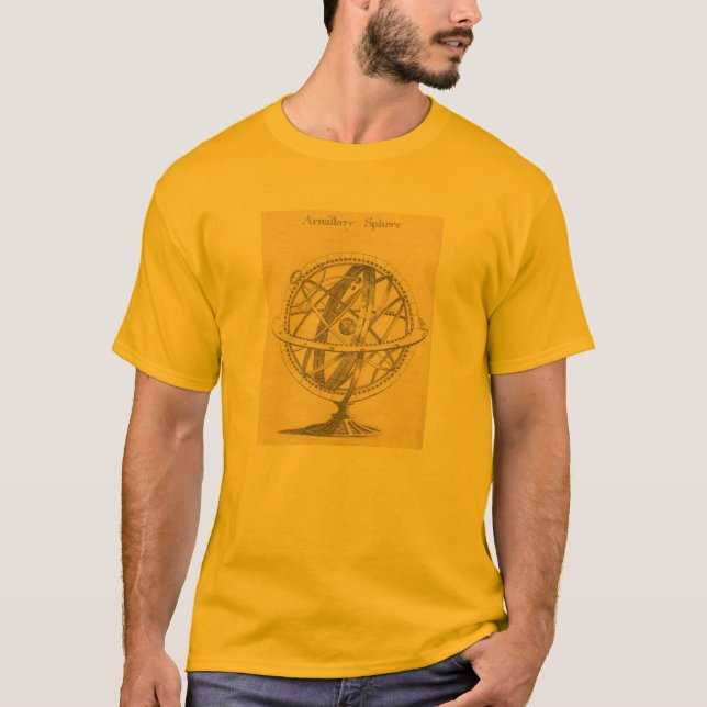 Armillary Sphere för T-tröja, T Shirt (Framsida)