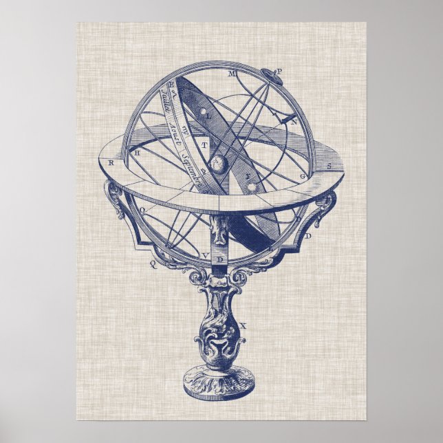 Armillary Sphere Poster (Framsidan)