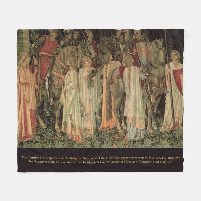 Arming och avgång från Knight. Nummer 2 Fleecefilt (Framsidan (Horisontell))