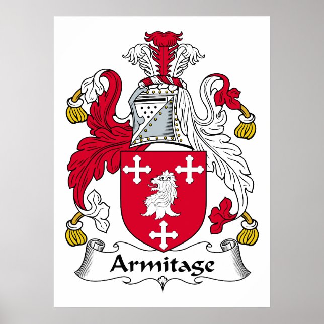 Armitage Family Crest Poster (Framsidan)