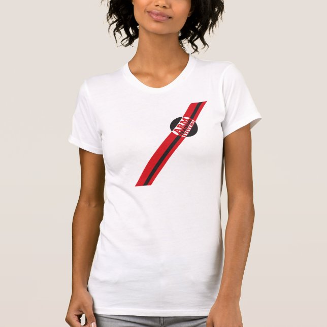 ARMkvinna utslagsplats Tee Shirt (Framsida)