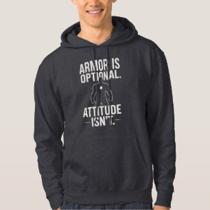 Armor är valfri.. Attityd är inte Hoodie