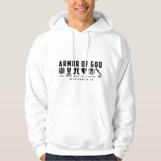 Armor av Gud Efesissar 6:10 Hoodie