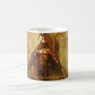 Armor av gudmuggen kaffemugg