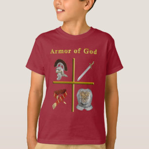 Armor av guds t-shirts