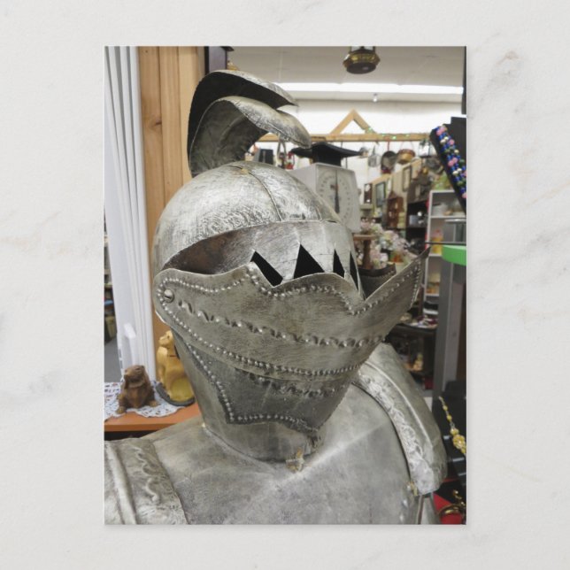Armor Helmet Vykort (Framsida)