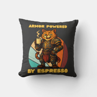 Armor med Espresso i spetsen - Armor Cat Kudde