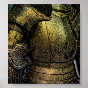 Armor till Medieval Knight Poster