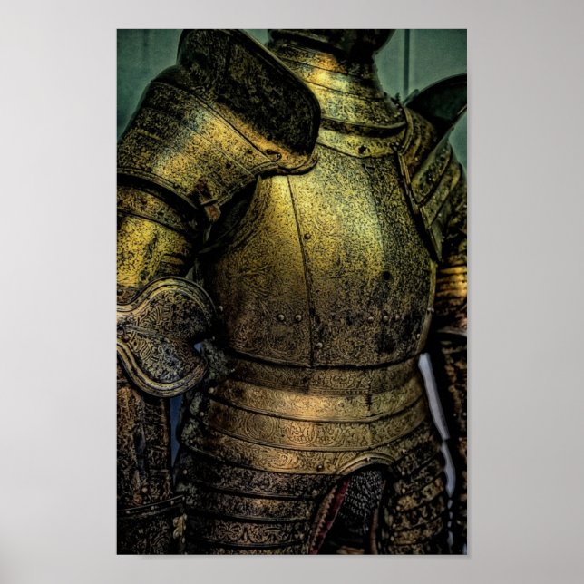 Armor till Medieval Knight Poster (Framsidan)